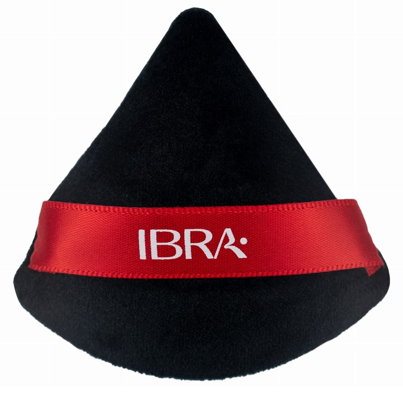 Ibra - Trójkątny puszek do pudru - Czarny