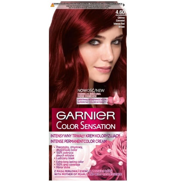 Color Sensation, Krem koloryzujący, 4.60 Intensywna ciemna czerwień