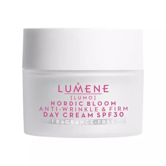 Nordic Bloom, nieperfumowany przeciwzmarszczkowo - ujędrniający krem na dzień SPF30