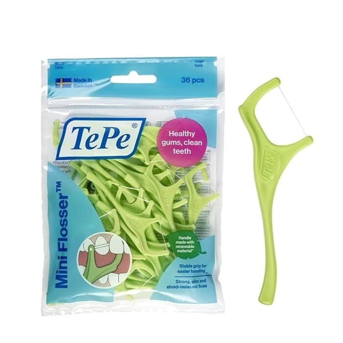Mini Flosser nić dentystyczna z uchwytem