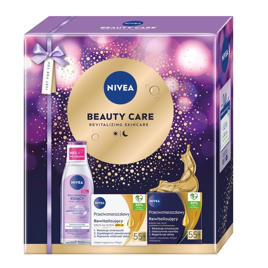 Beauty Care Zestaw Prezentowy Kosmetyków Damskich Do Twarzy 55+