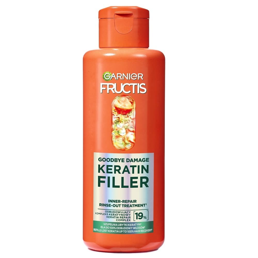 FRUCTIS - GOODBYE DAMAGE - KERATIN FILLER - Odbudowująca kuracja do włosów zniszczonych -