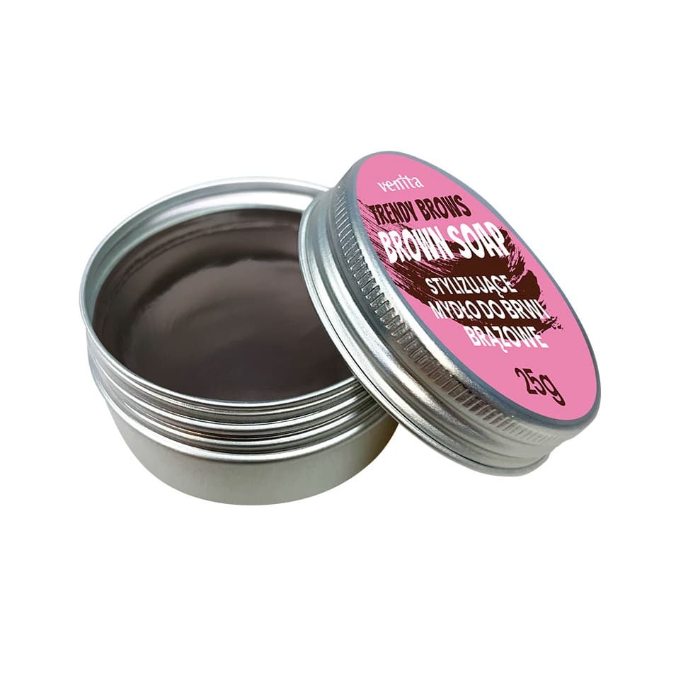 Trendy Brows Stylizujące mydło do brwi - brązowe