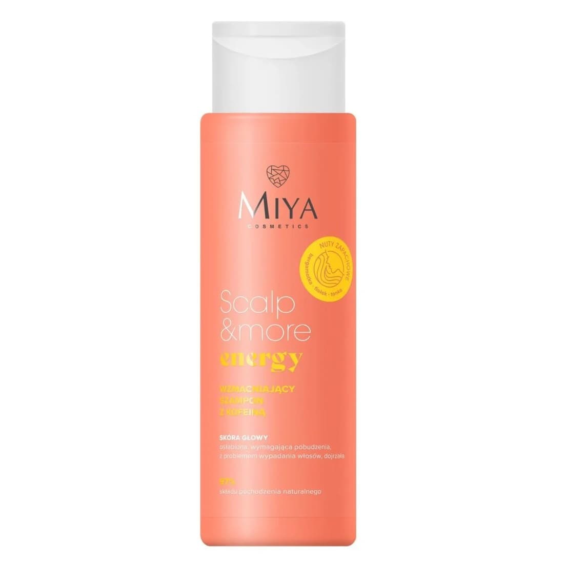 Scalp&more Energy, szampon wzmacniający z kofeiną