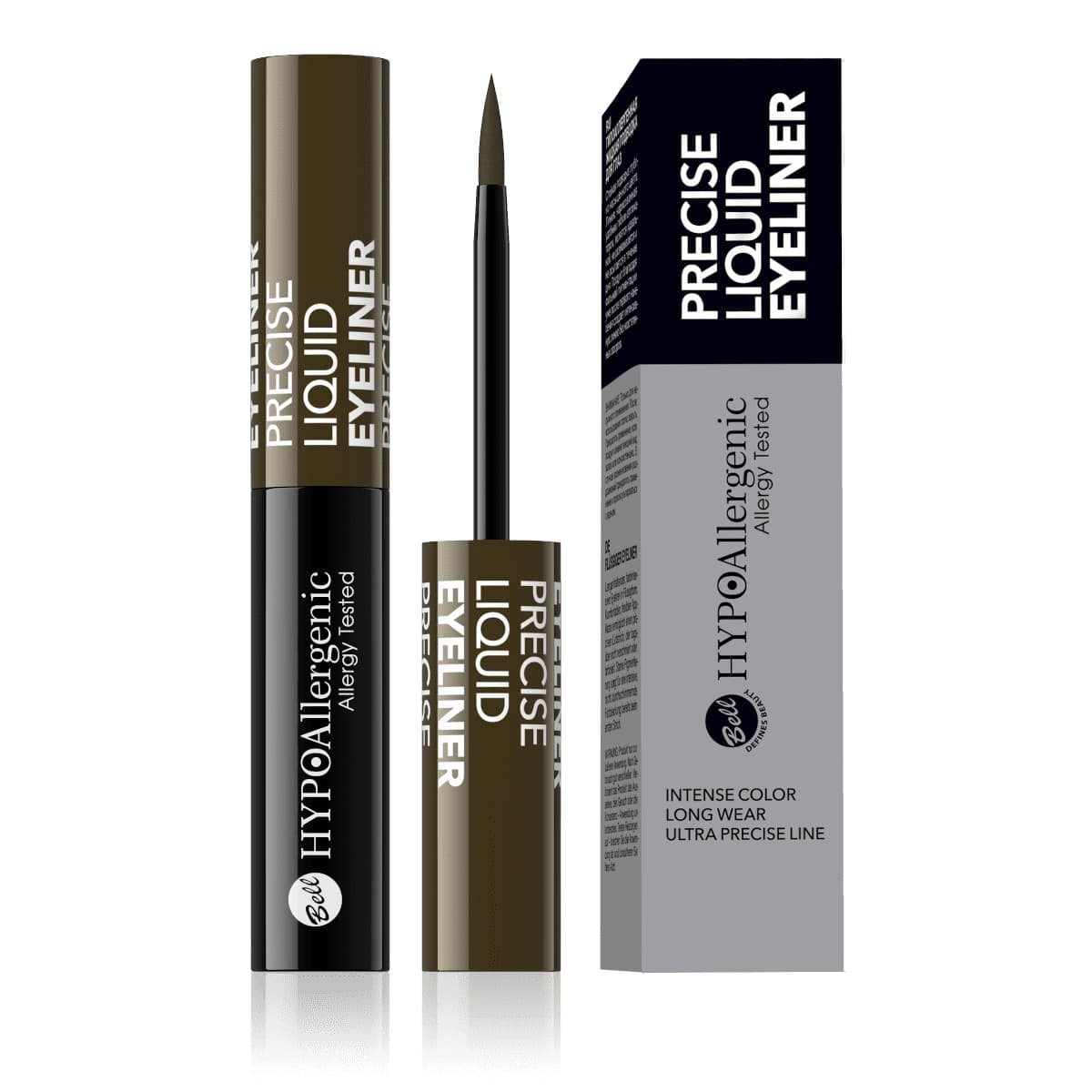HYPOAllergenic - Precise Liquid Eyeliner - Płynny eyeliner - - 02 Elite Brown