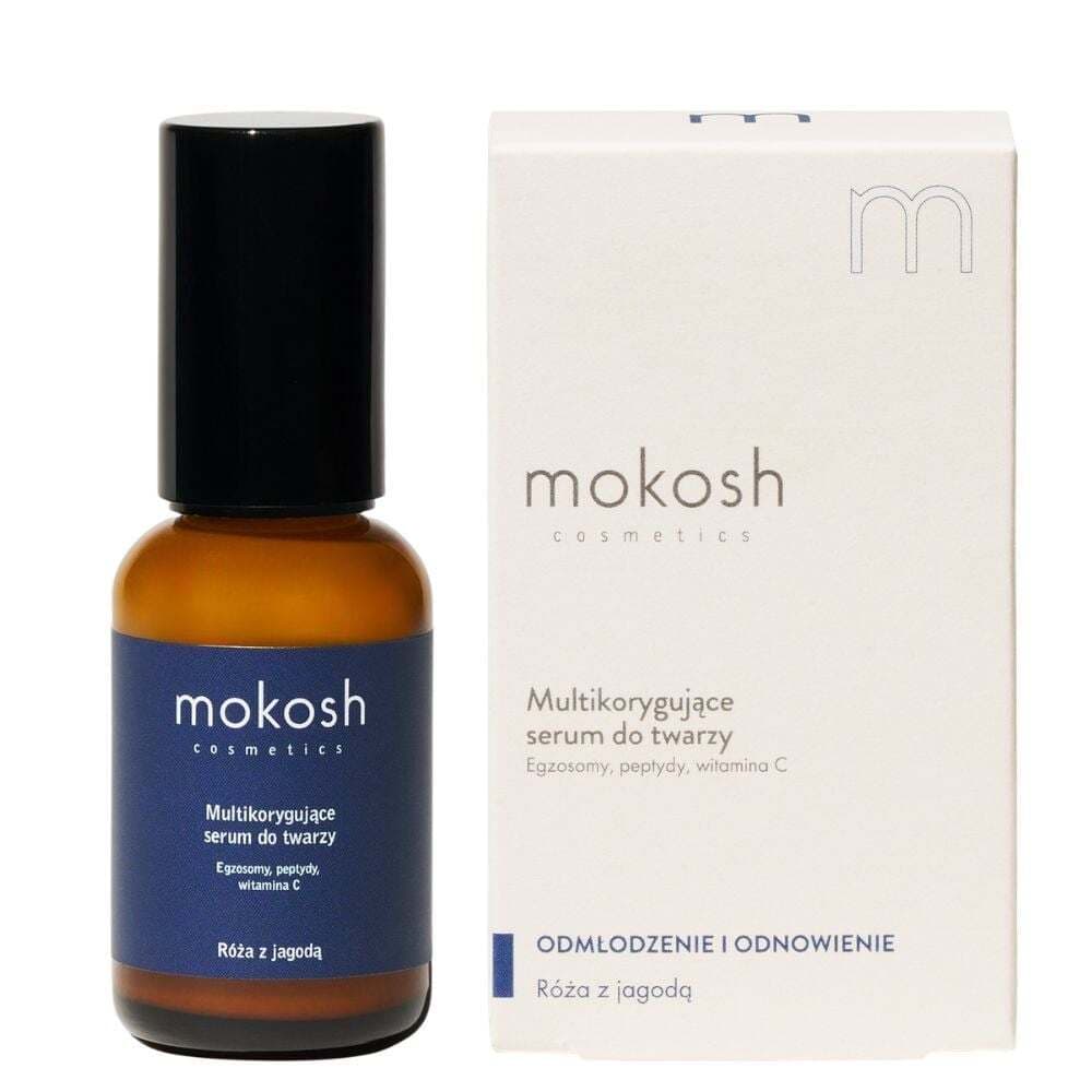 multikorygujące serum do twarzy Róża z Jagodą