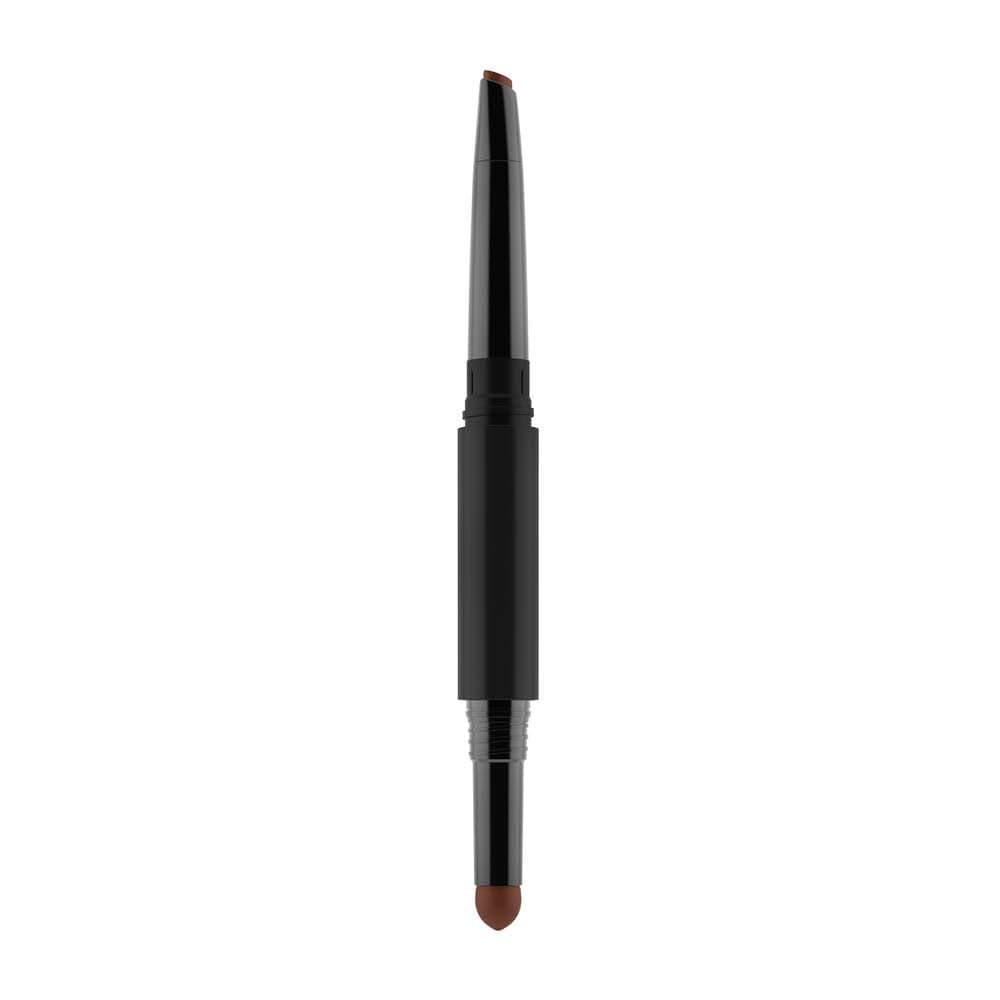 Gosh, Shape & Fill, wypełniacz do brwi 2w1, 001 Brown