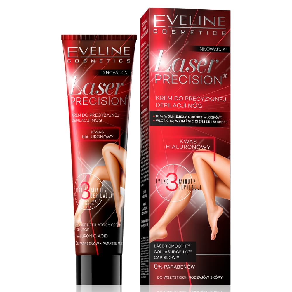 Eveline Laser Precision, krem do precyzyjnej depilacji nóg