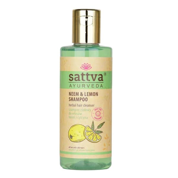 Sattva Neem & Lemon Shampoo szampon do włosów