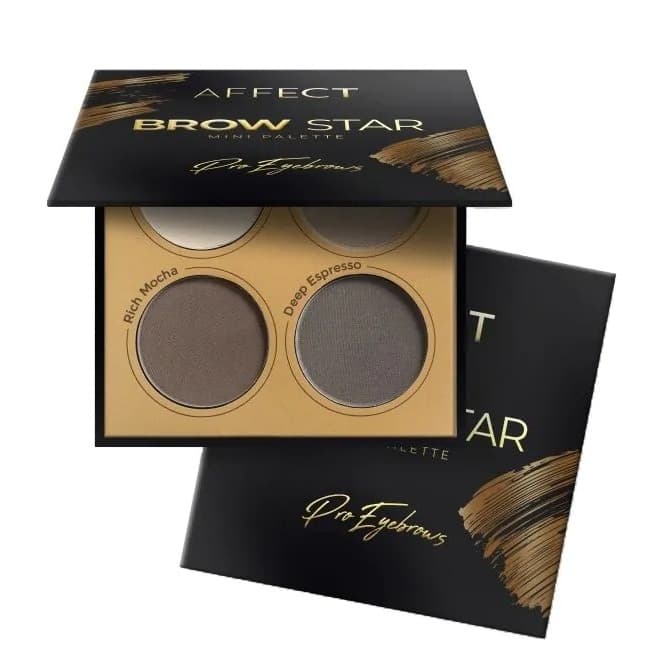 Brow Star Mini paleta cieni do brwi