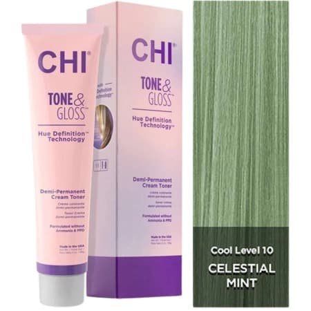 Tone & Gloss, toner do włosów, Celestial Mint