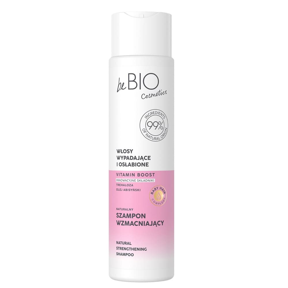 BABY HAIR COMPLEX - VITAMIN BOOST - Natural Strengthening Shampoo - Naturalny szampon wzmacniający do włosów wypadających i osłabionych -
