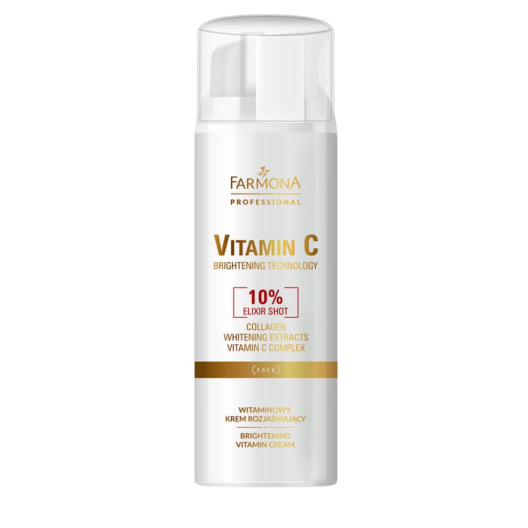 Vitamin C, witaminowy krem rozjaśniający do twarzy