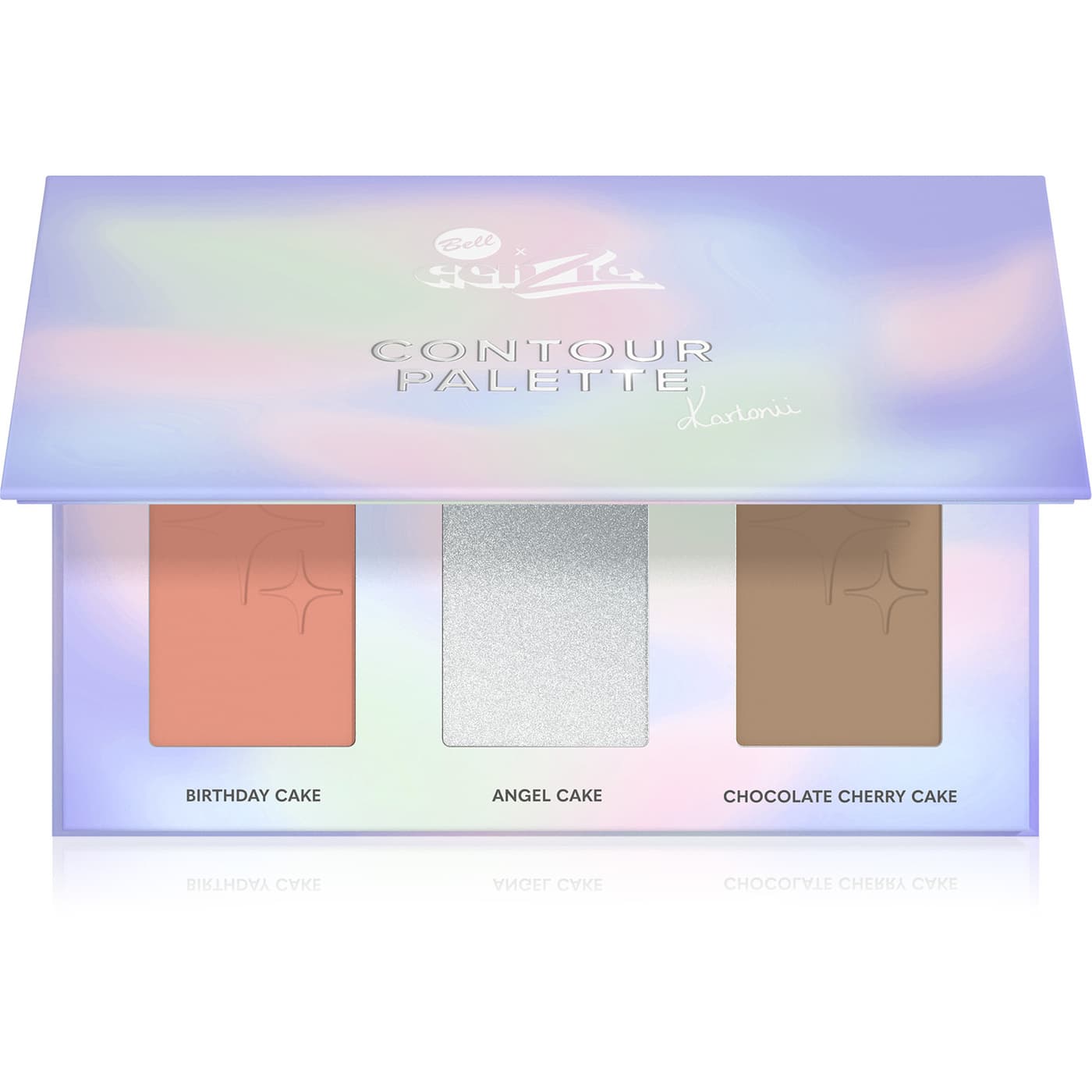 x Genzie, paletka do twarzy, contour palette, 001