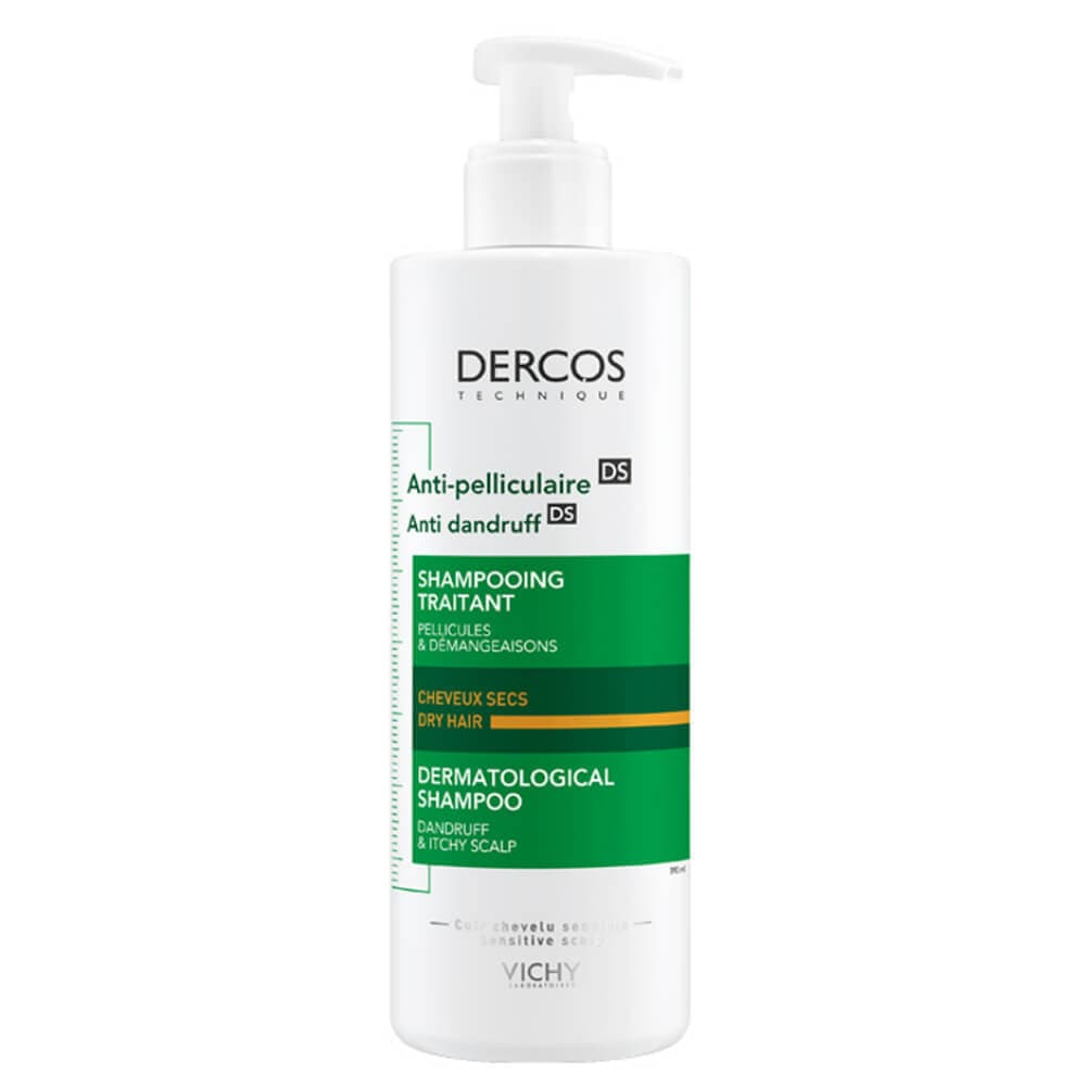 Dercos Anti-Dandruff Shampoo szampon przeciwłupieżowy do włosów suchych