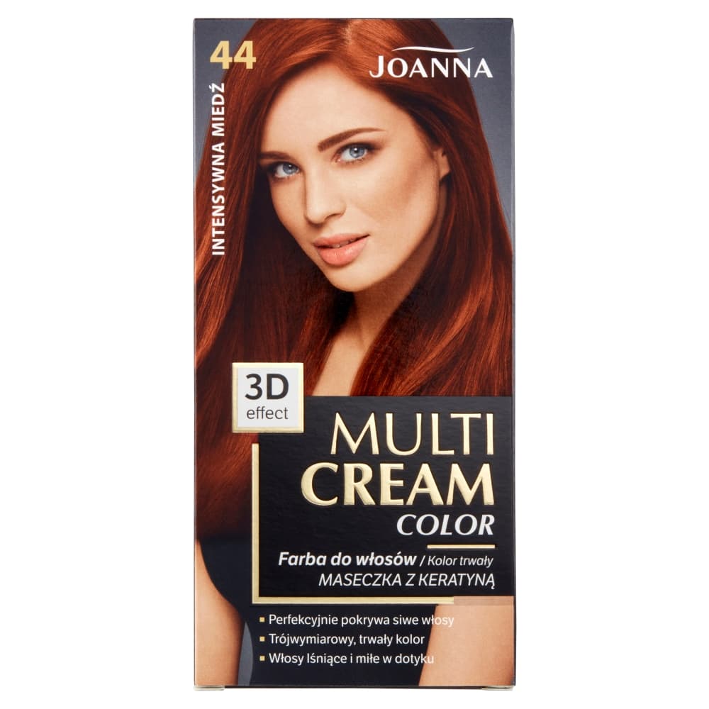 Multi Cream Color Farba do włosów, 44 Intensywna miedź