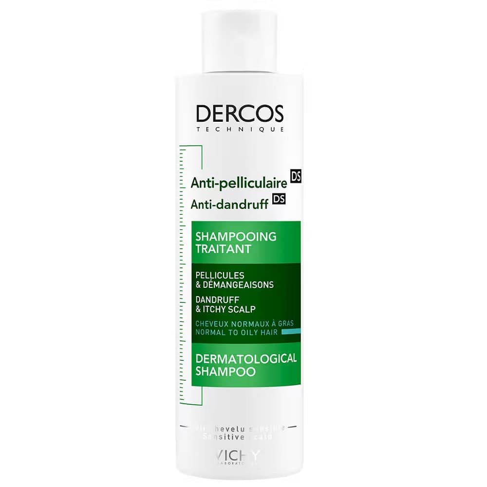Dercos Anti-Dandruff Shampoo szampon przeciwłupieżowy do włosów normalnych i przetłuszczających się