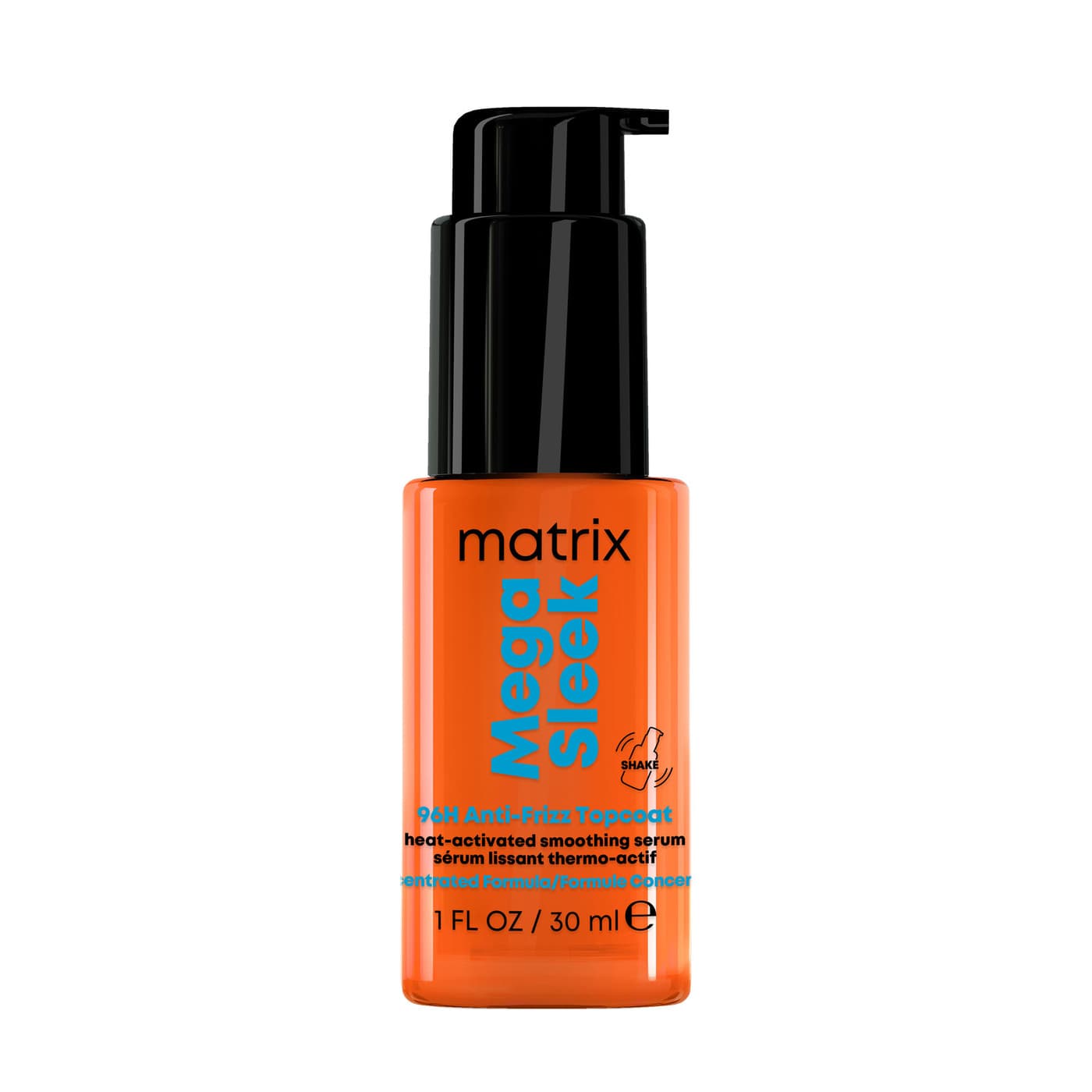 Mega Sleek 96H Anti-Frizz Topcoat serum do włosów do włosów nieposłusznych i puszących się