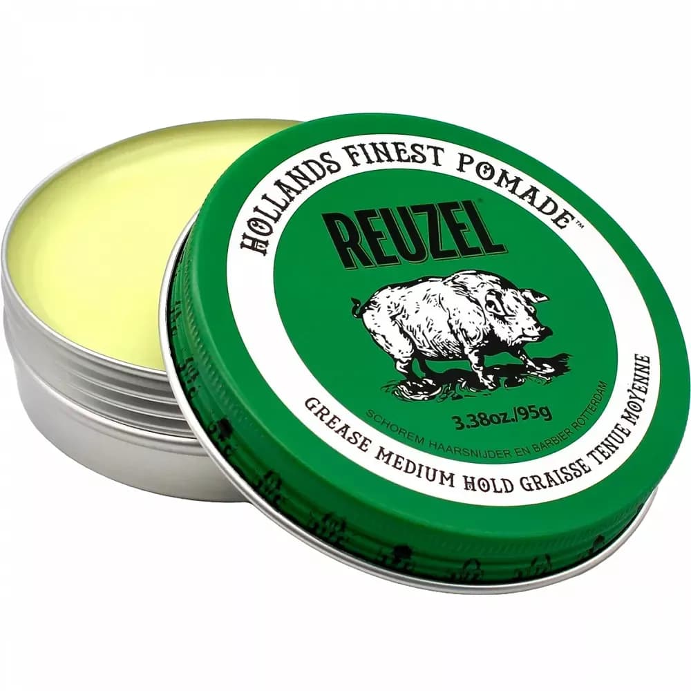 Green Pomade Grease, Woskowa pomada do włosów o średnim utrwaleniu