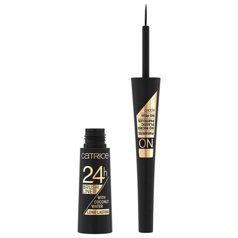 BRUSH LINER 24H Longlasting Eyeliner w płynie 010 ultra black