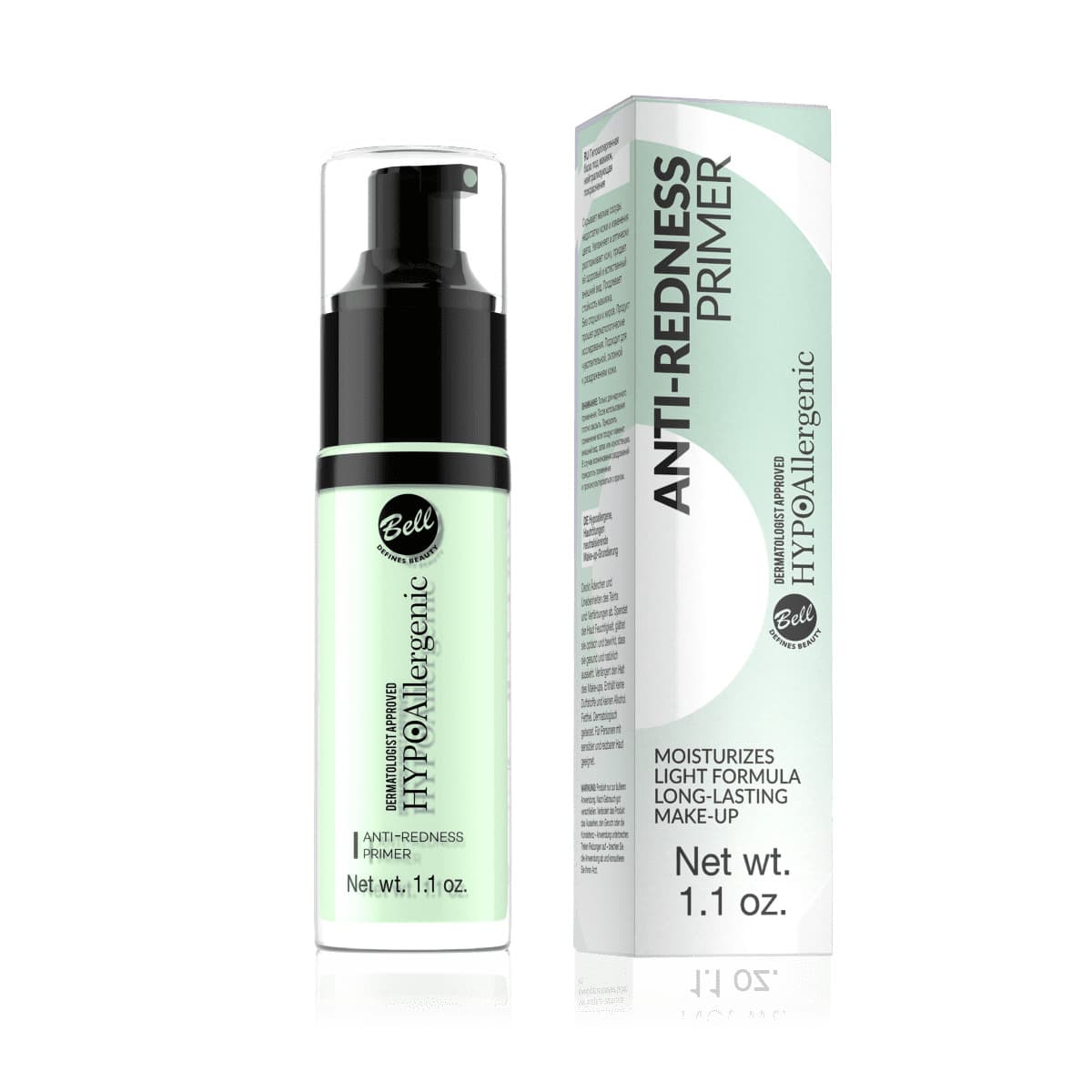 HYPOAllergenic Anti-Redness Primer, baza neturalizująca niedoskonałości, 1