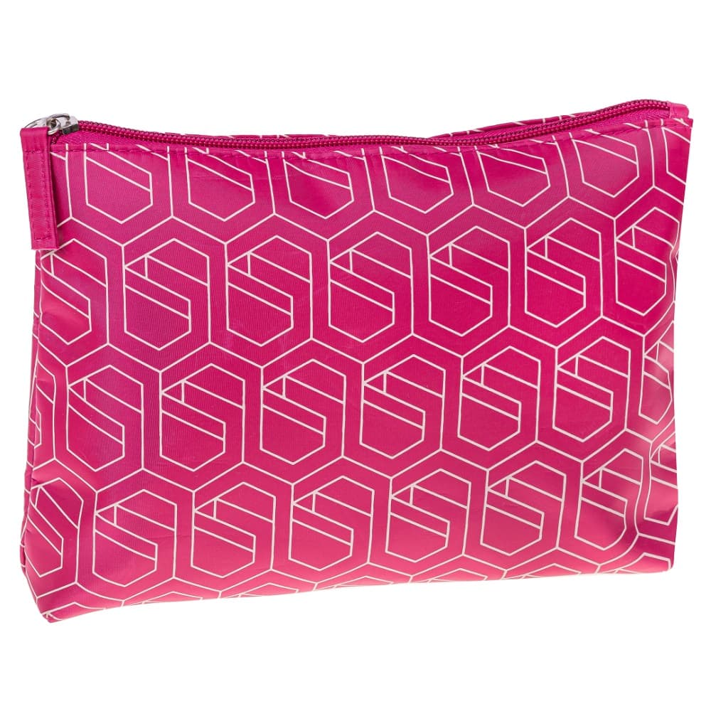 Vion Geometric kosmetyczka kopertowa Magenta