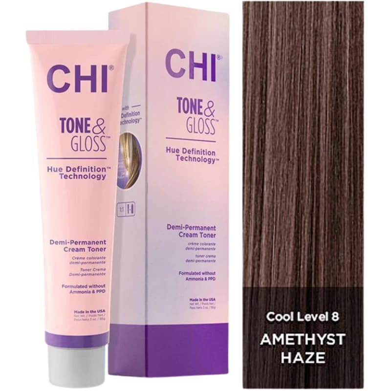 Tone & Gloss, toner do włosów, Amethyst Haze