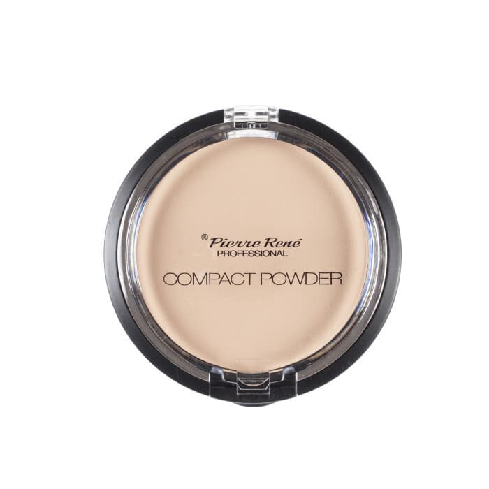 Rene Compact Powder Lekki Matujący Puder Do Twarzy 03 Transparent