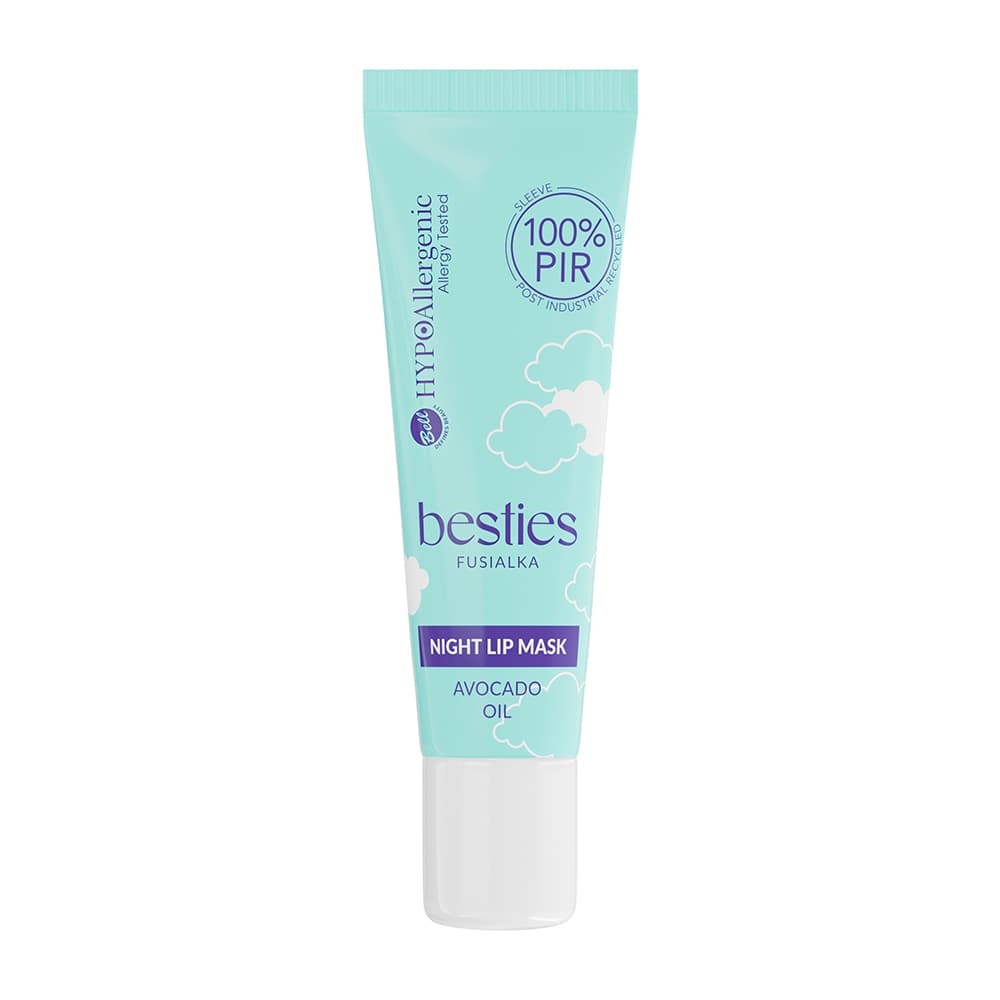 x Besties Fusialka Night Lip Mask Hipoalergiczna maska do Ust na Noc 01 Sunkissed