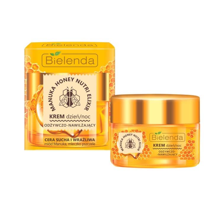 Manuka Honey Nutri Elixir - Nourishing & Moisturising Cream - Odżywczo-nawilżający krem - Dzień/Noc -
