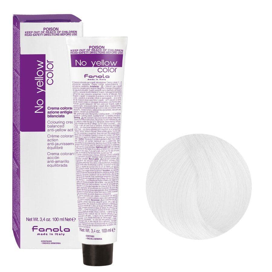 NO YELLOW COLOR Krem koloryzujący do włosów blond - ML.00