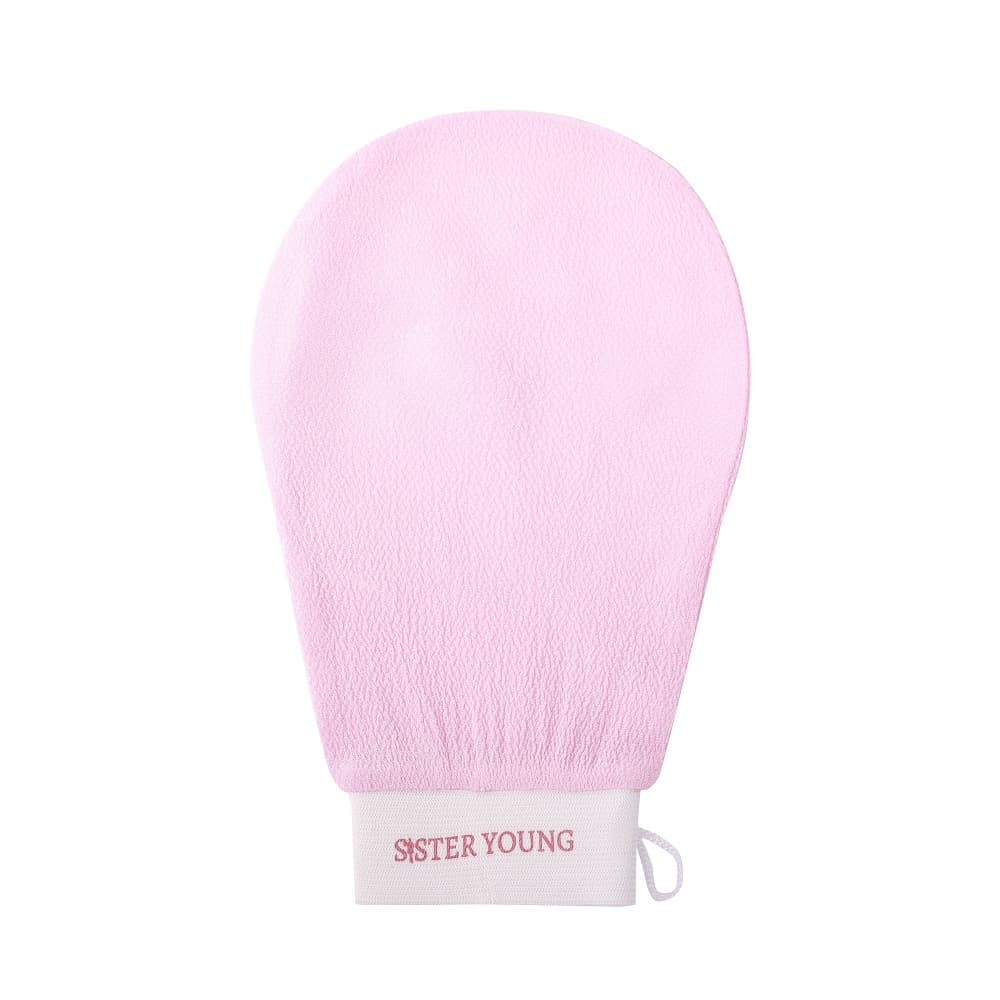 Nova Złuszczająca Rękawica do Peelingu Ciała Pink