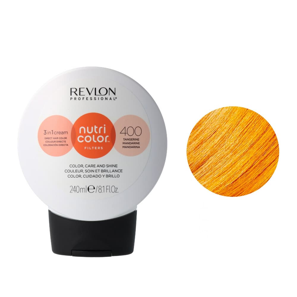 Revlon Nutri Color Filters, maska koloryzująca bez amoniaku, pomarańczowy