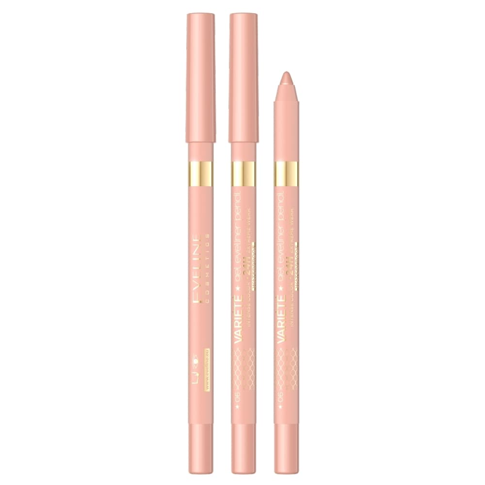 VARIETE - Gel Eyeliner Pencil - Żelowa kredka do oczu - 06 CHAMPAGNE