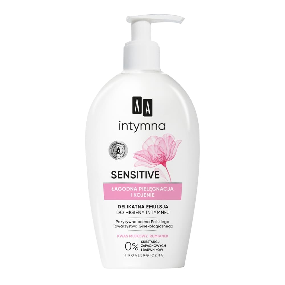 Intymna Sensitive - Delikatna emulsja do higieny intymnej -