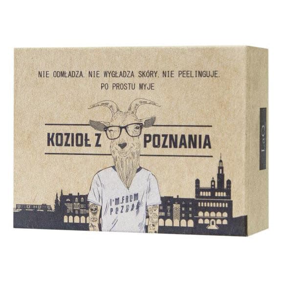 Kozioł, mydło dla facetów z węglem aktywnym