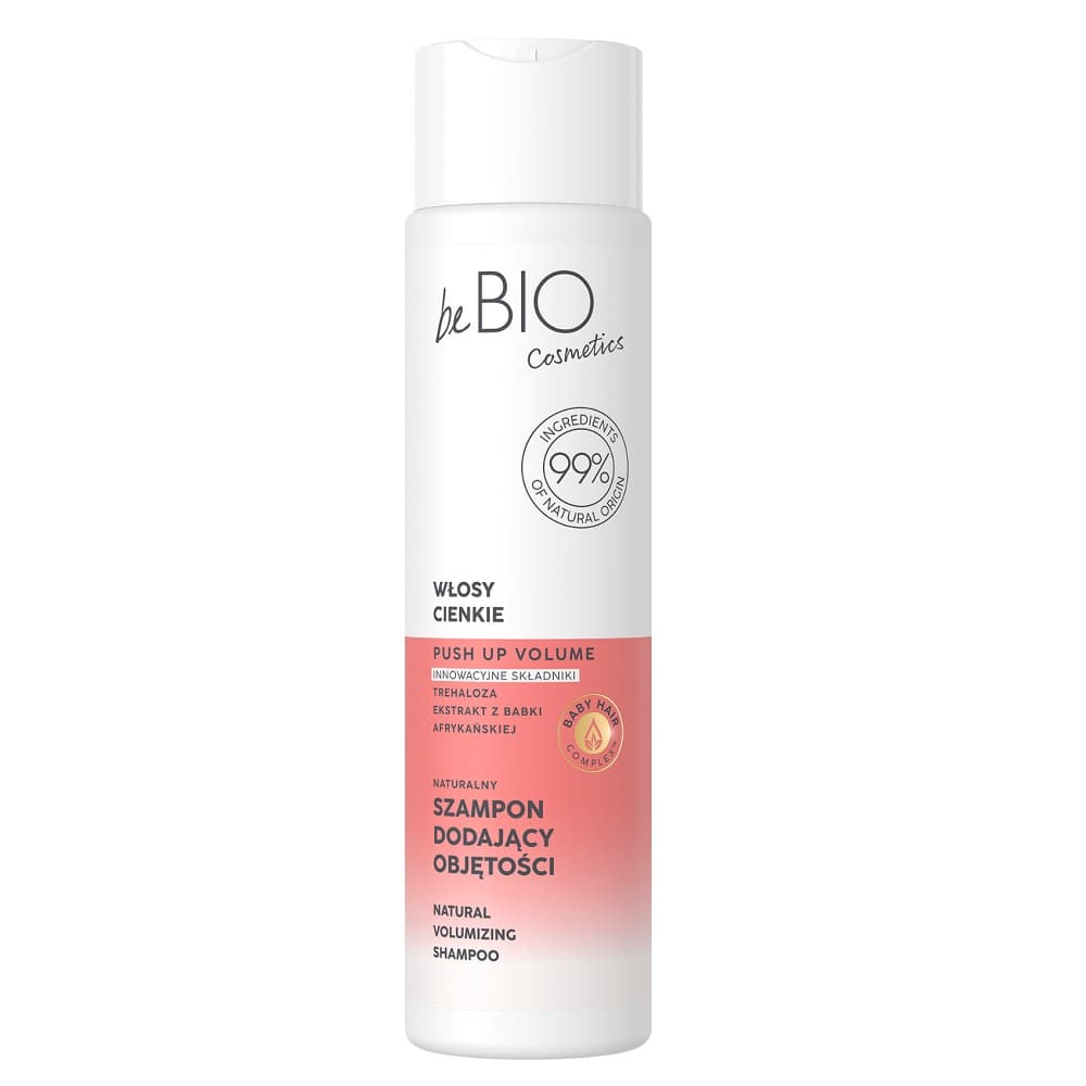 BABY HAIR COMPLEX - PUSH UP VOLUME - Natural Volumizing Shampoo - Naturalny szampon dodający objętości do włosów cienkich -