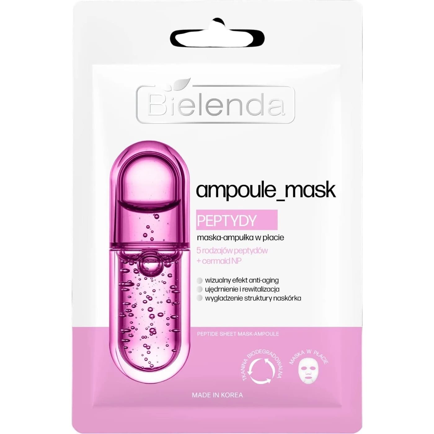 Ampoule Mask Ujędrniająca Maska Do Twarzy w Płacie Ceramidy