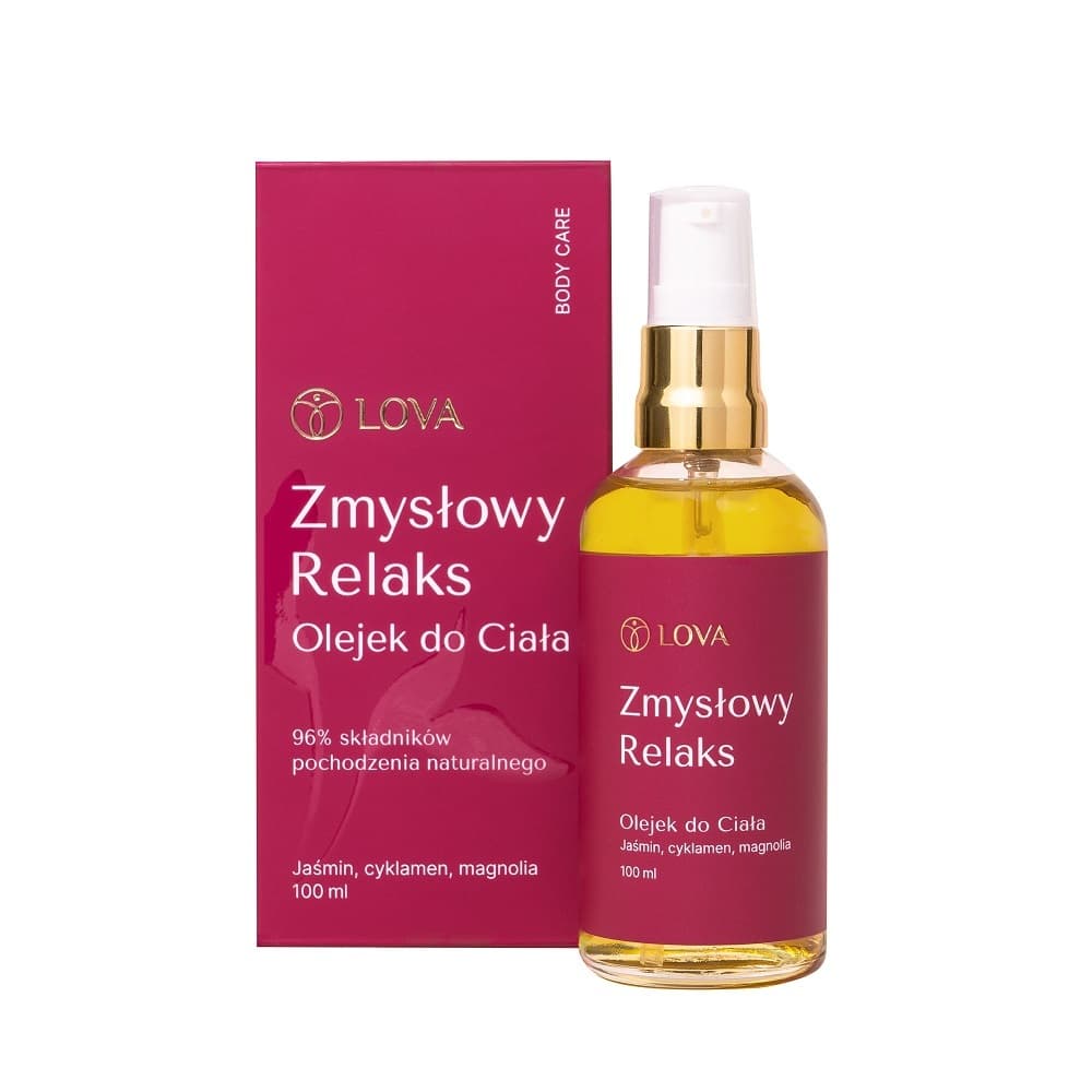 Zmysłowy Relaks, olejek do ciała