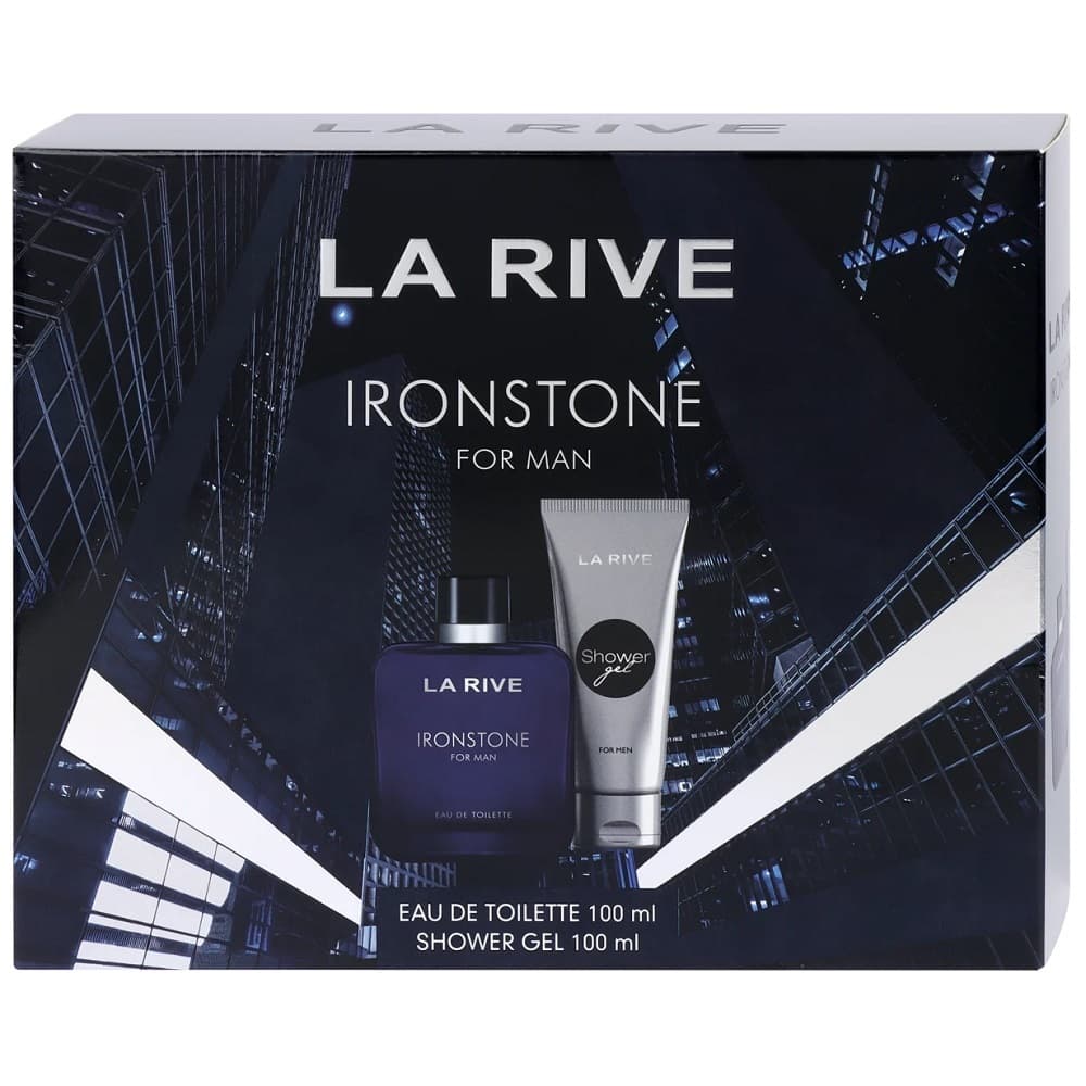 Ironstone For Man zestaw woda toaletowa spray + żel pod prysznic