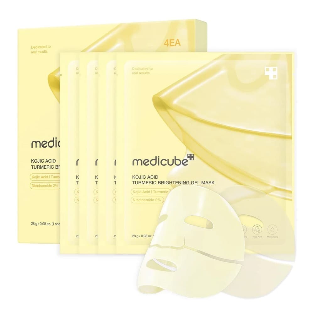 Kojic Acid Turmeric Brightening Gel Mask maseczka nawilżająca i rozświetlająca z żelową konsystencją
