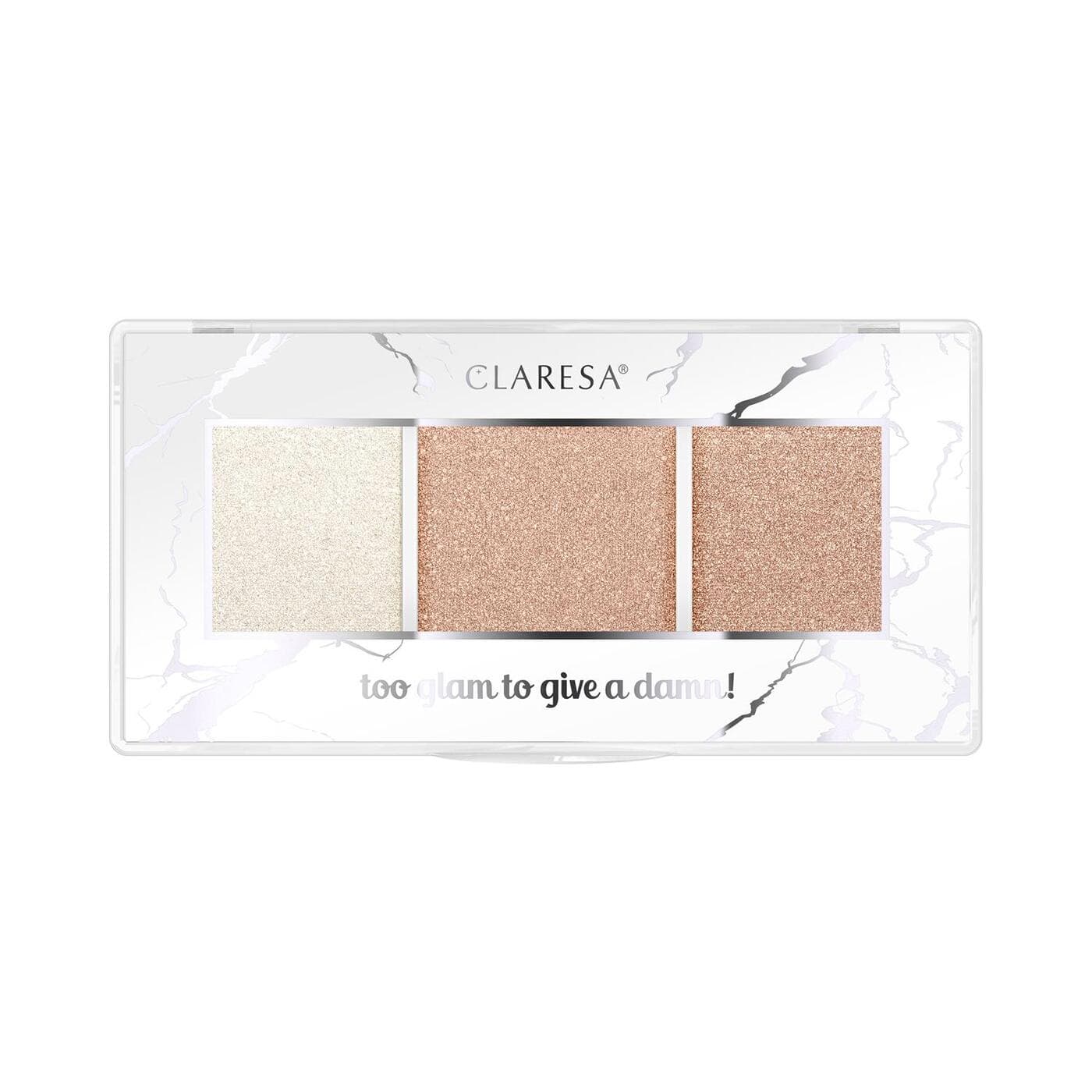 Too Glam To Give A Damn Paleta rozświetlaczy 11 Rosy Glow