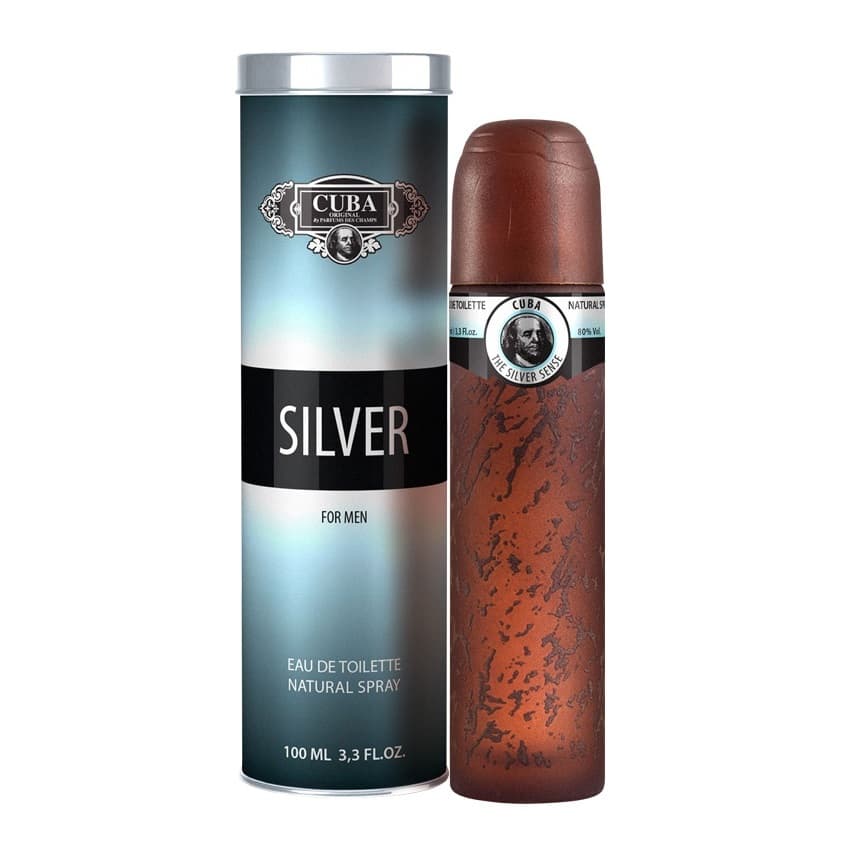 Cuba Silver For Men woda toaletowa spray