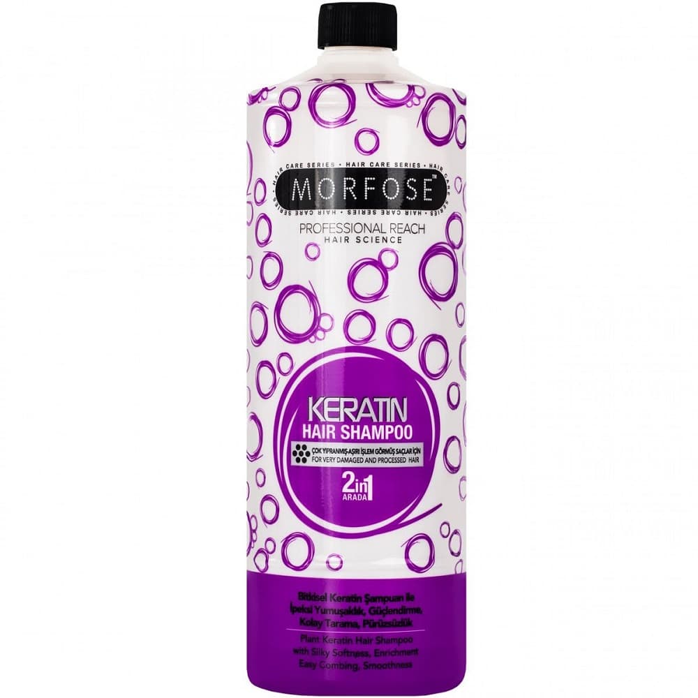 Keratin Hair Shampoo 2in1 szampon do włosów zniszczonych