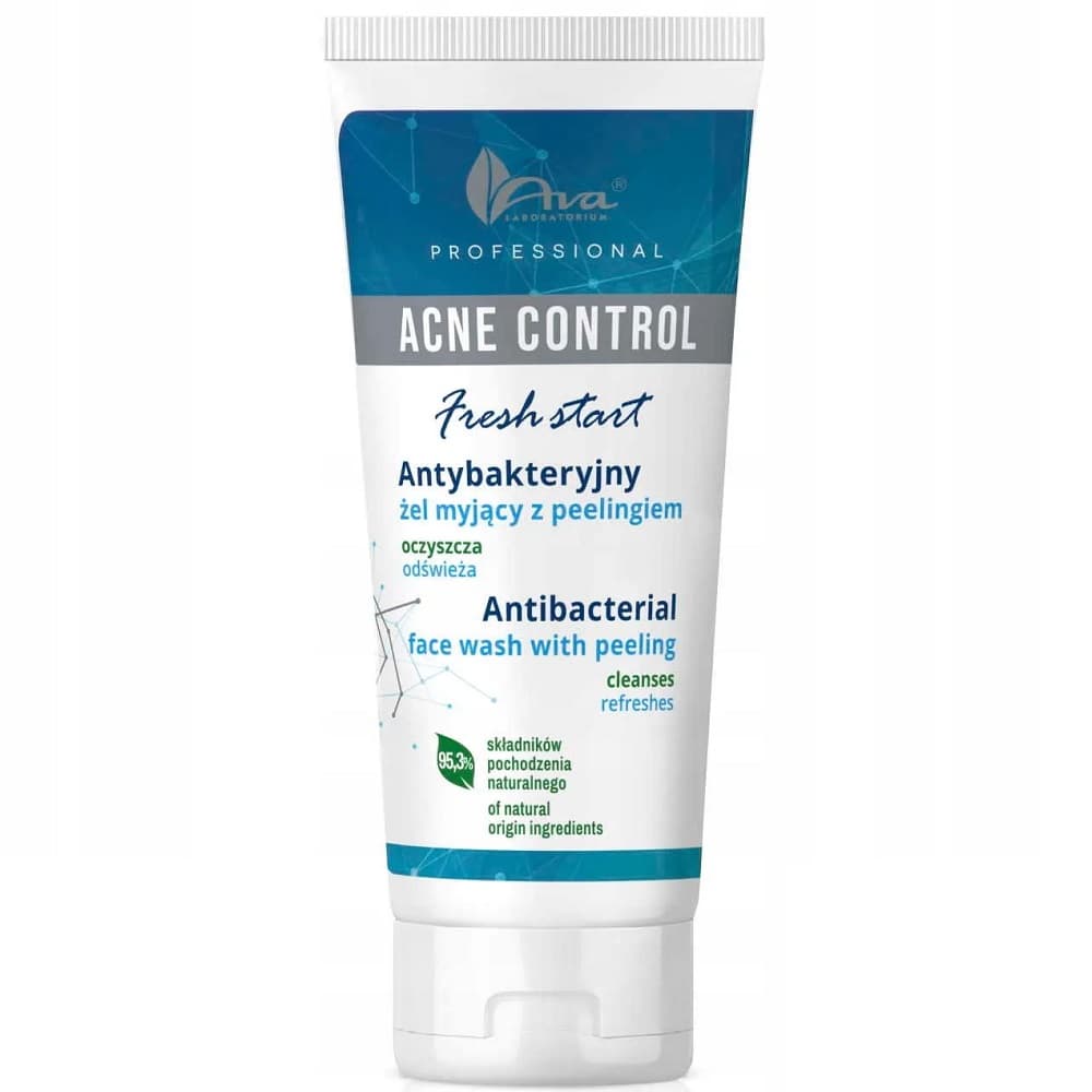 Acne Control, antybakteryjny żel myjący z peelingiem