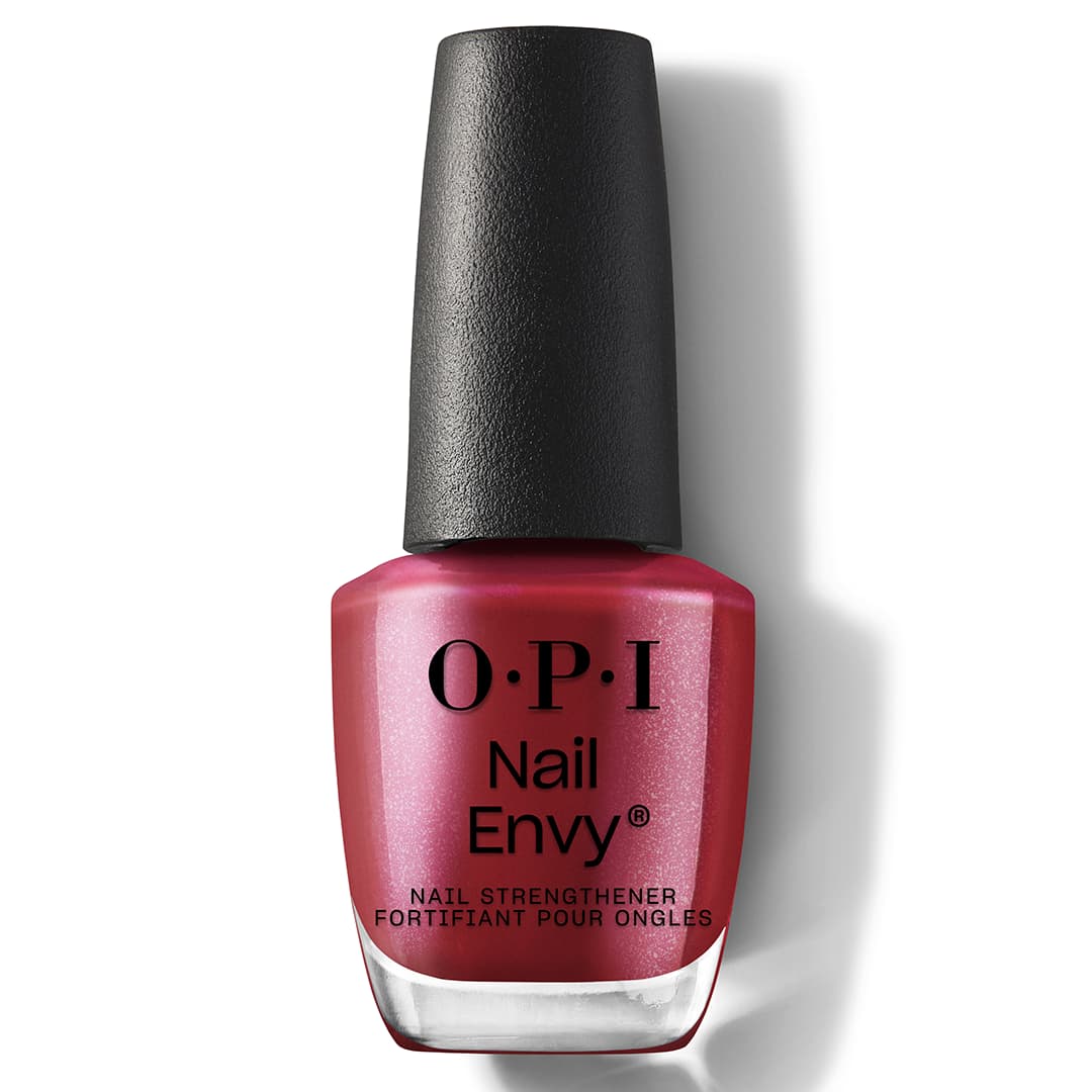 Nail Envy, kolorowa odżywka do paznokci, Tough Luv NT226, czerwona