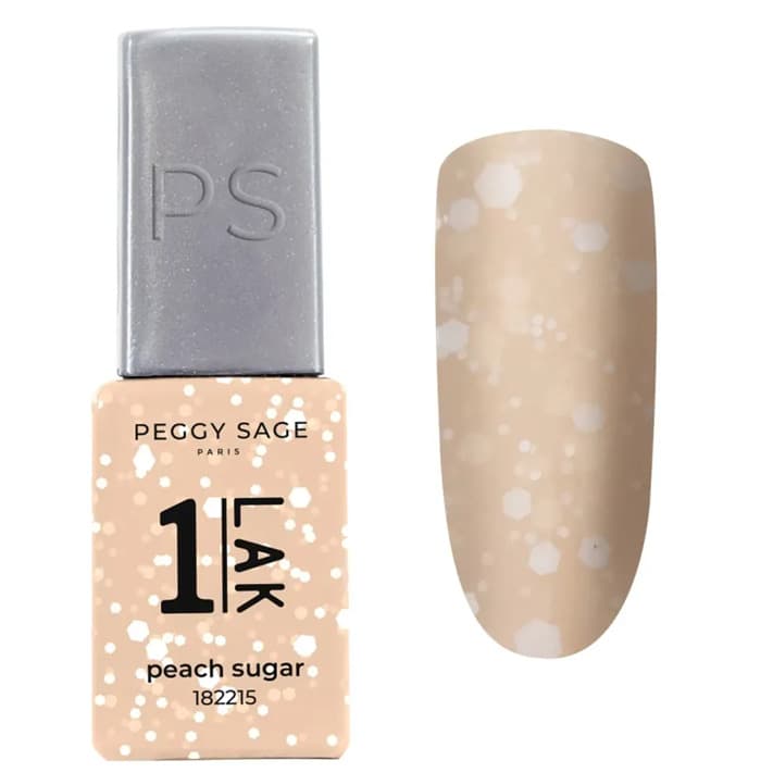 One-LAK lakier hybrydowy 3w1, Peach Sugar