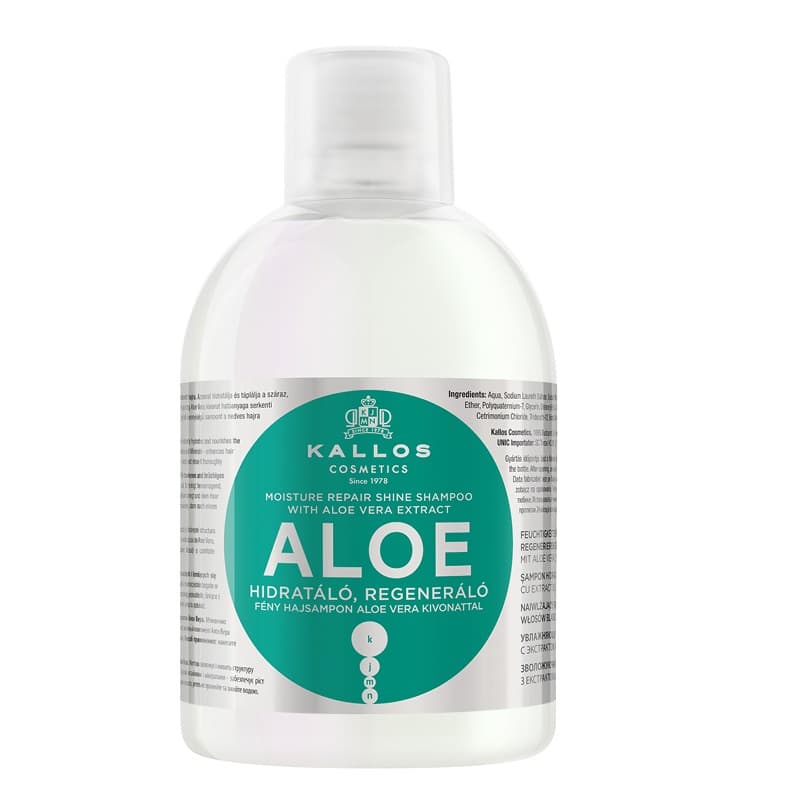 KJMN Professional Aloe szampon odbudowujący włosy z aloesem