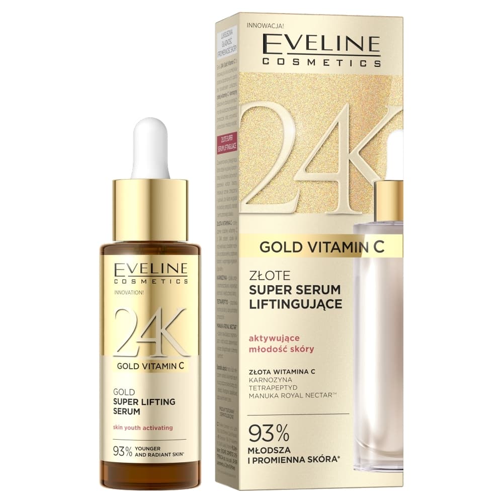 24K Gold Vitamin C złote super serum liftingujące