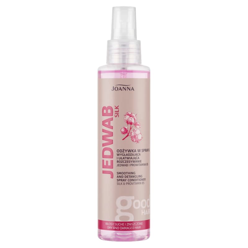 Jedwab Odżywka Wygładzająca Do Włosów Suchych Nawilżenie Spray